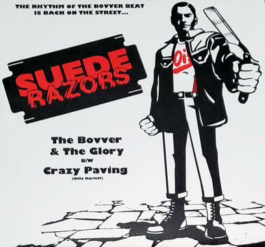 SUEDE RAZORS "The Bovver & The Glory" 7" Ep Pic-Disc